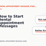 How to Start Dental Appointment Messages Clearly