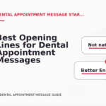 Best Opening Lines for Dental Appointment Messages